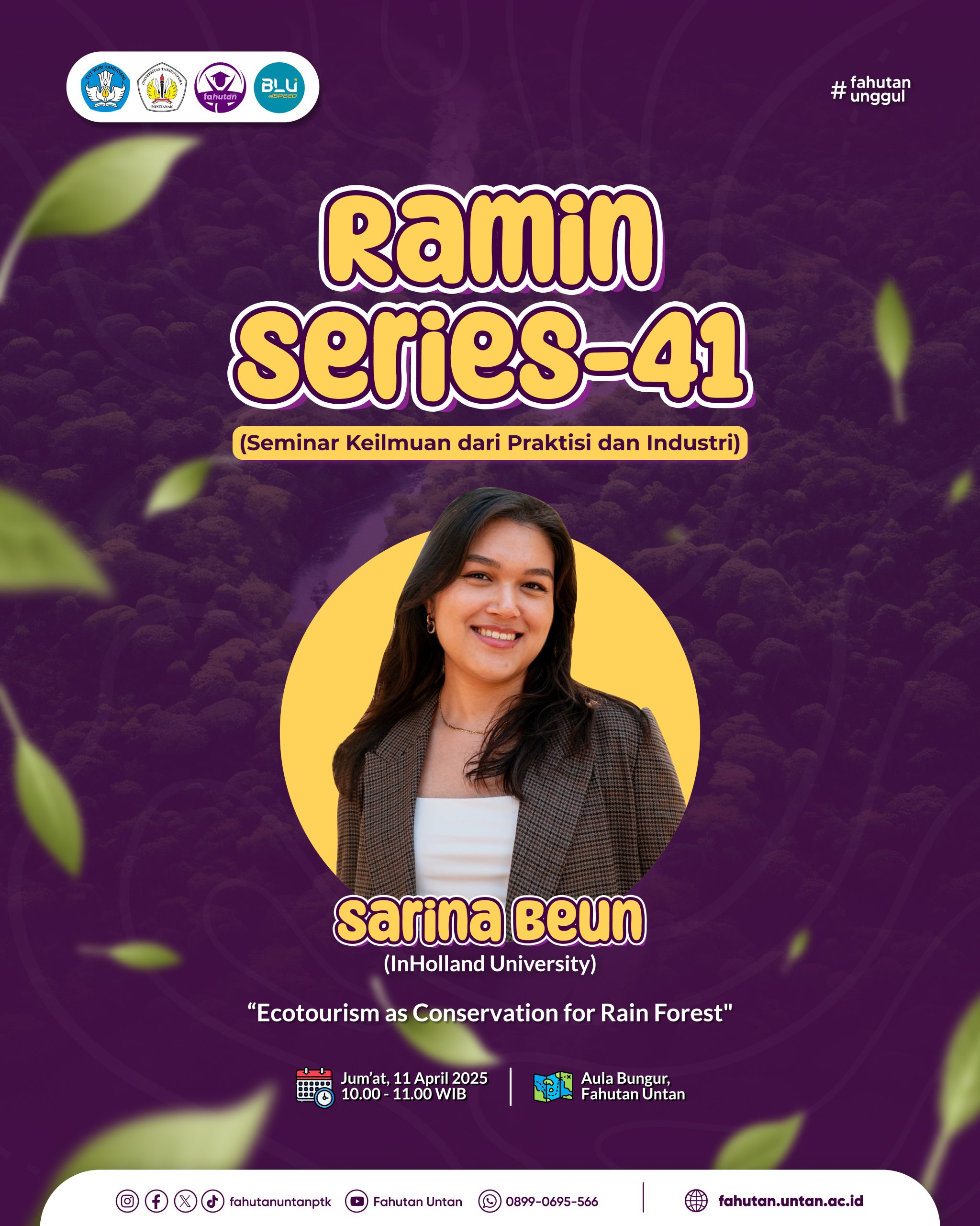 RAMIN (Seminar Keilmuan dari Praktisi dan Industri) Series-41 ...