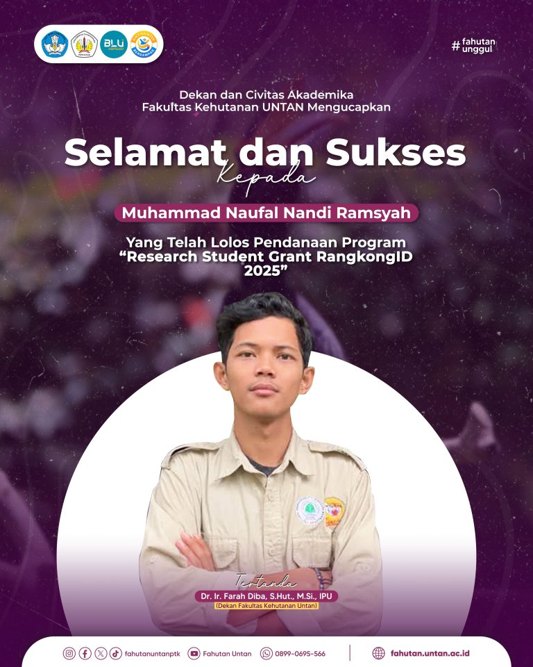 Lolos Pendanaan Program Researc Student Grant RangkongID
