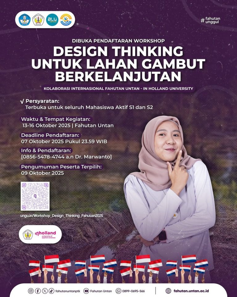 FAKULTAS KEHUTANAN UNTAN x INHOLLAND UNIVERSITY