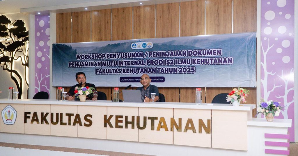 Penjaminan Mutu S2 Kehutanan UNTAN Workshop Dr Slamat Dr Hari