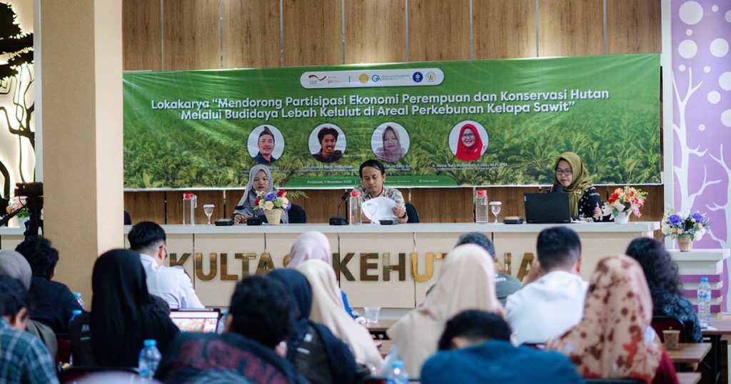Narasumber Budidaya Lebah Kelulut Fahutan UNTAN Paparkan Riset dan Pengalaman