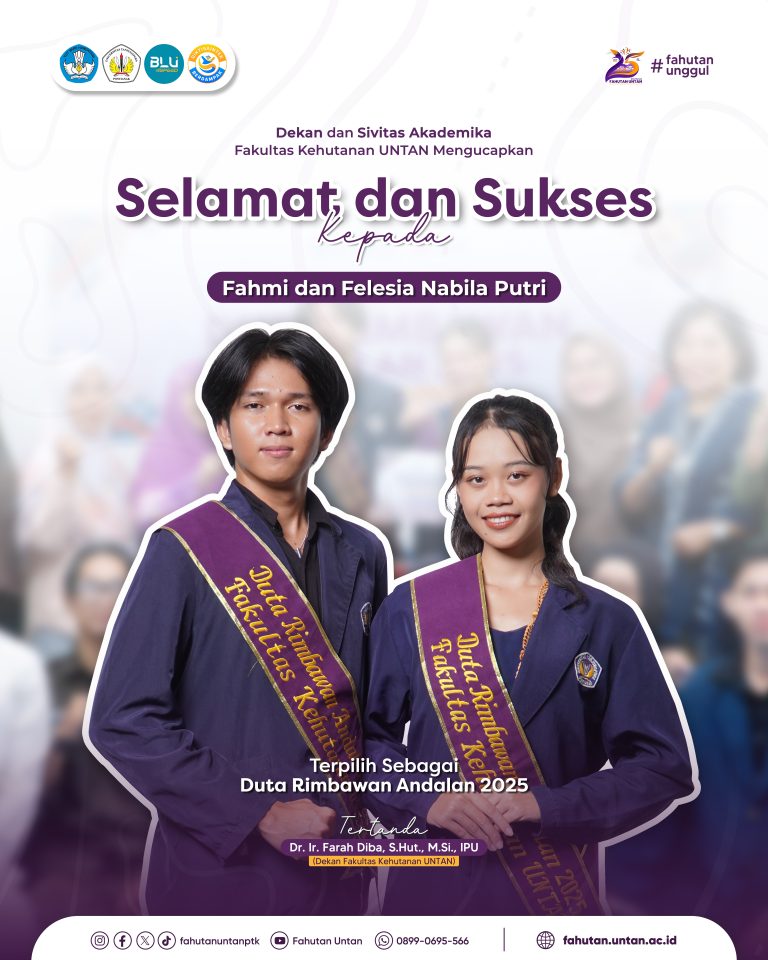 Duta Rimbawan Terpilih