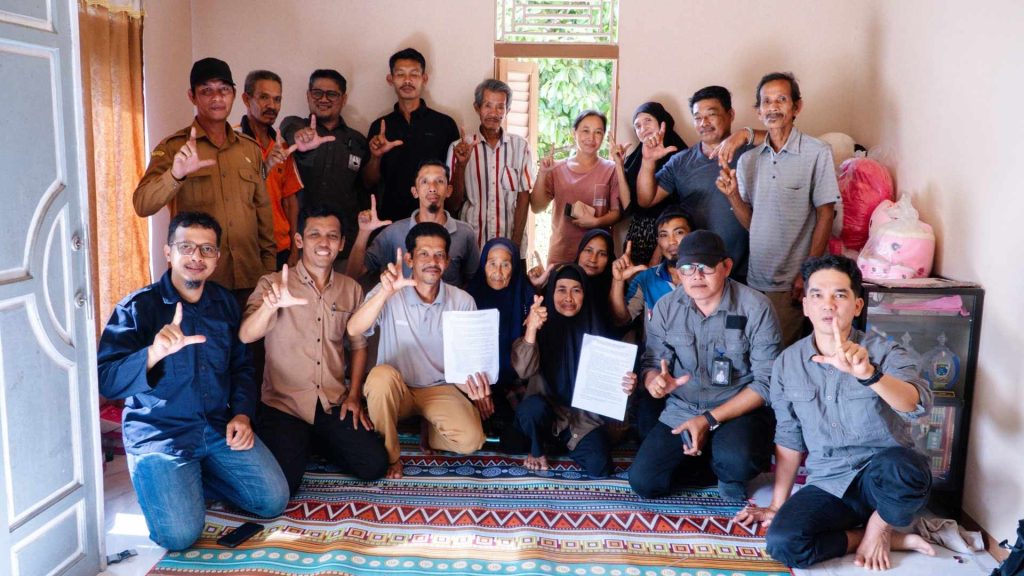 Pembentukan KTH Sabar Menanti Desa Peniti Besar Fahutan UNTAN