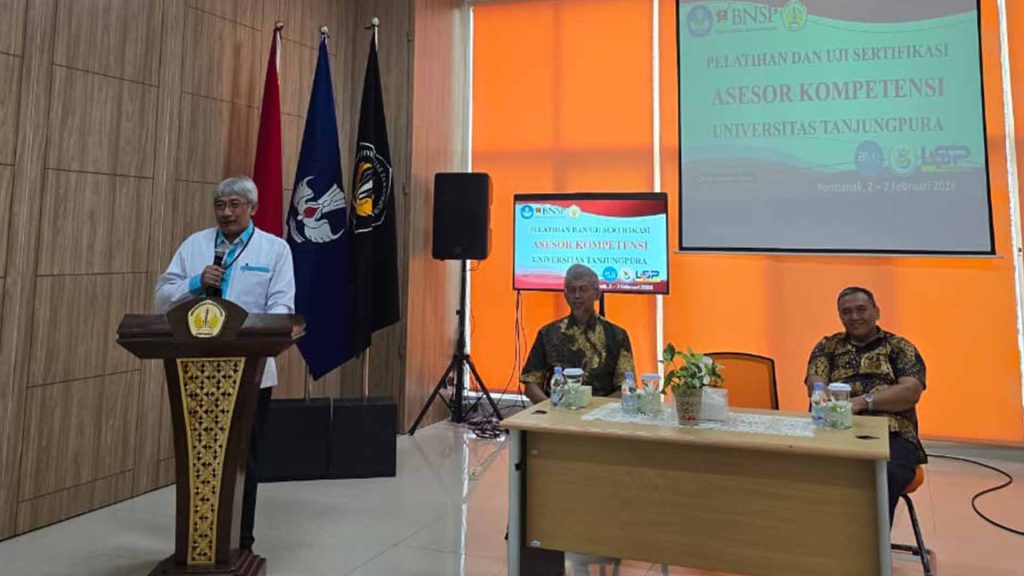 Pelatihan dan Uji Sertifikasi Asesor Kompetensi BNSP UNTAN