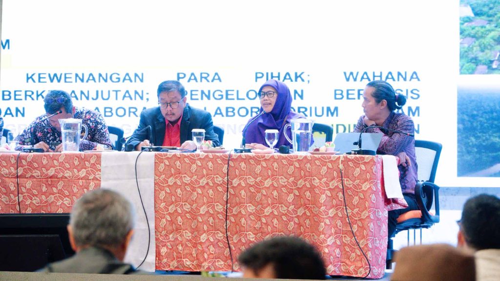 Dekan Fahutan UNTAN Paparkan Konsep Cagar Biosfer Mata Pandawa